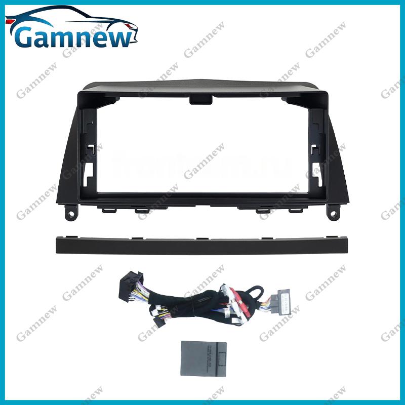 

12.3 Inch Car Frame Fascia Adapter Canbus Box Android Radio Dash Fitting Panel Kit For Benz C Class C180 C200 W204 2006-2011 Frame Cable Canbus