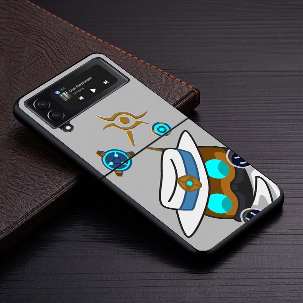 

Game Valorant Cute Phone Case For Samsung Galaxy Z Flip3 Flip4 Flip5 Flip6 Flip7 For Z Flip 7 6 5 4 3 5G Hard Folding Cover Gala Samsung Z Flip 5