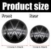 1Pc 139mm 110mm VW Logo ABS Emblem Car Hood Front Grill Rear Trunk Badge Accessory For VW Polo 2019 2020 2021 2022 2023 2024NO7
