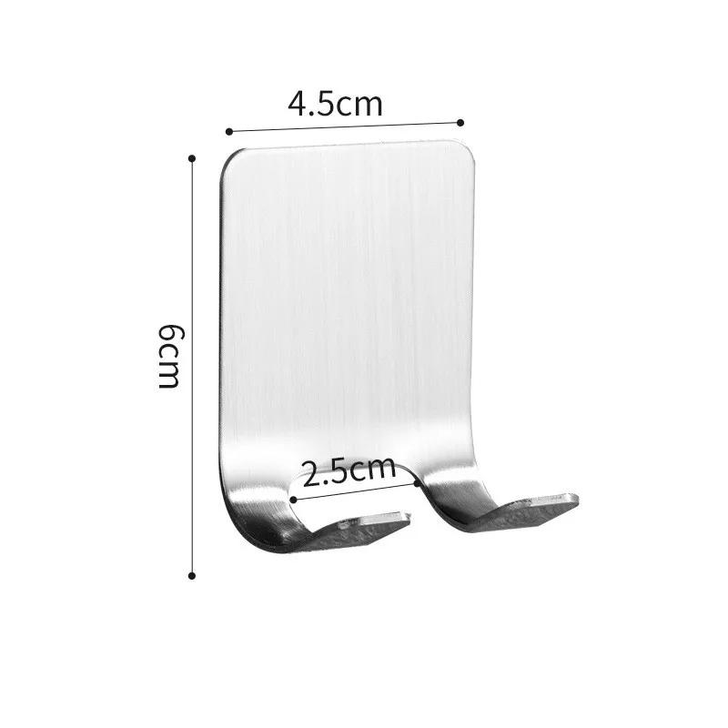 

Высококачественная мужская бритва из нержавеющей стали, крючок для хранения бритвы, держатель для бритвы без дырокола, настенная полка, стойка для бритвы, инструменты для ванной комнаты отеля