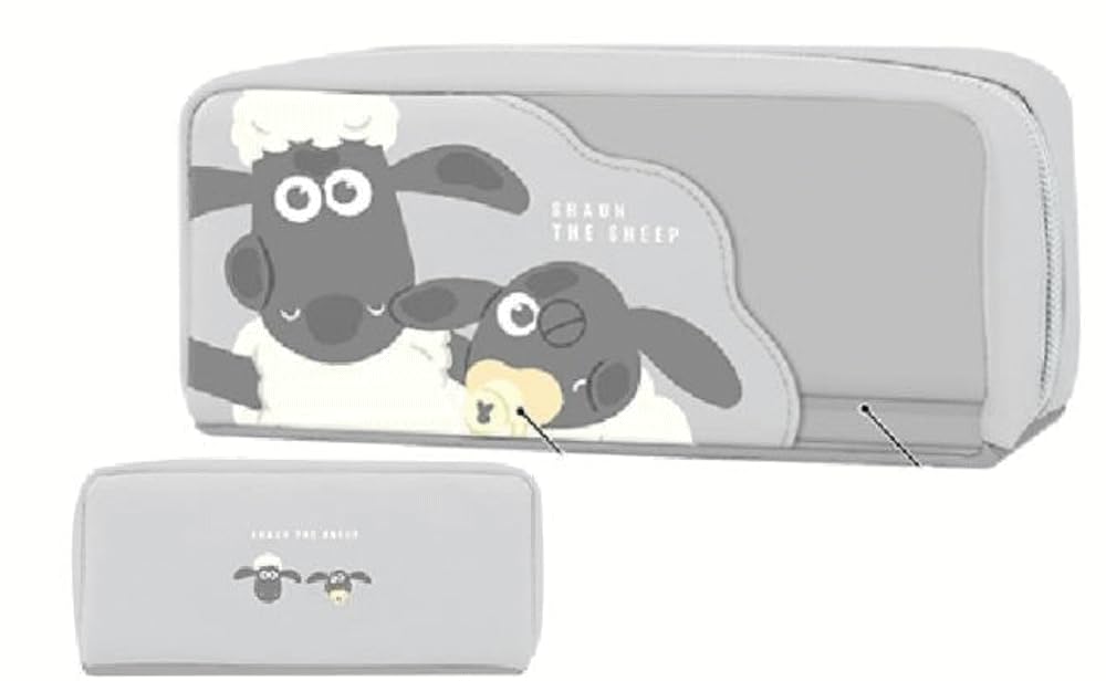 

Kura118229 [Shaun the Sheep] Twin Zipper Pencil Case [Mugyutto] [Shaun] [Timmy] [Sheep] [Anime] [Movie] [Pouch]