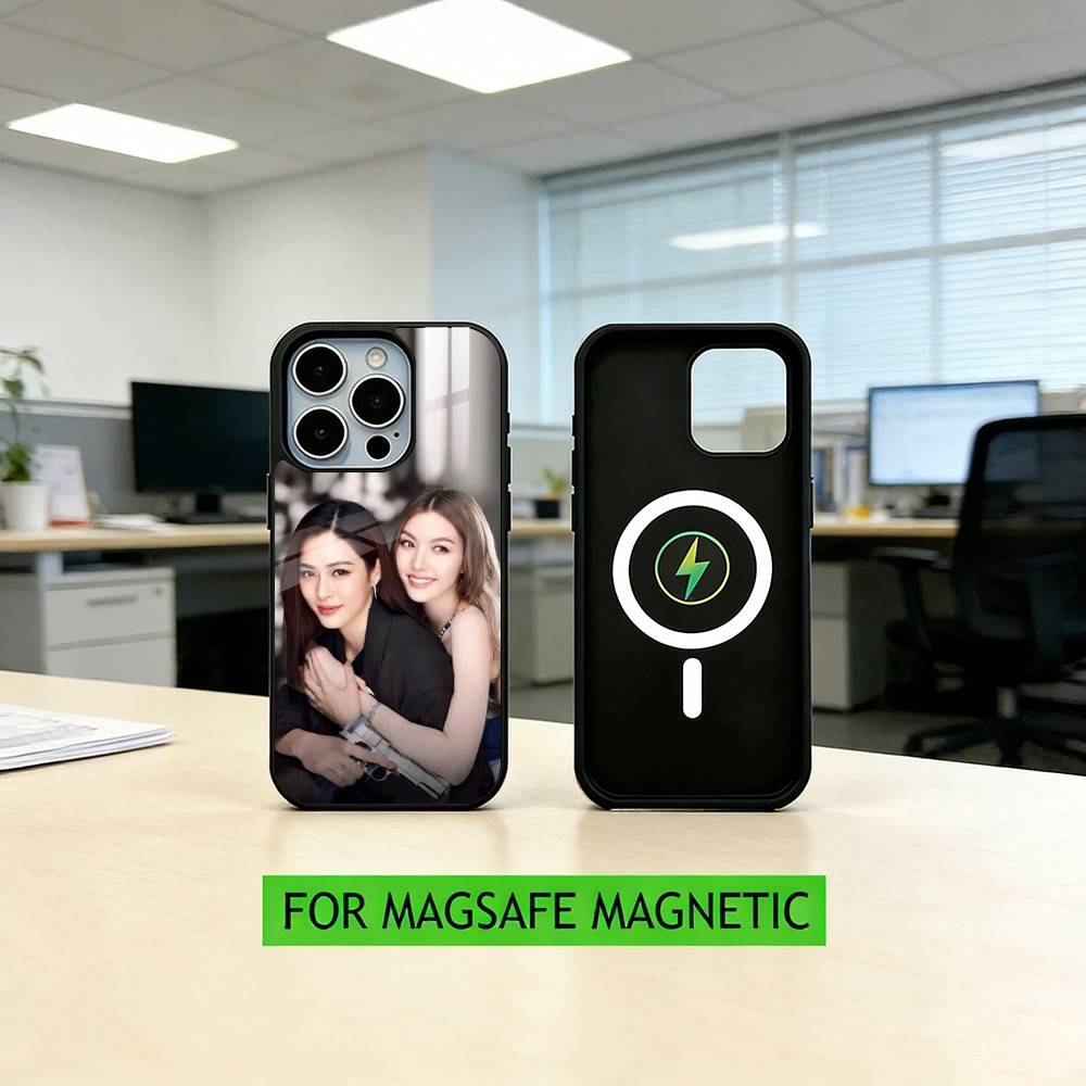 L-Lingling Kwong Actress Phone Case For iPhone17,16,15,14,13,12,11 Plus,Pro Magnetic with Magsafe Wireless Charging