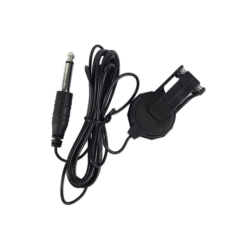 Kusang Clip-On Folk Guitar & Ukulele Pickup with Soundhole Tuner Sticker