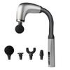 Fascia Massage Hammer with 4 Massage Heads Multiple Modes 9 Intensity Levels Low Noise Ergonomic Grip Massage Hammer Set