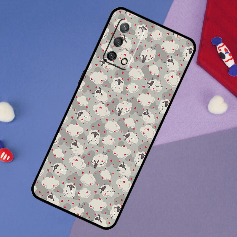 

Милый Чехол-Овечка Для Oppo A78 A18 A38 A74 A94 A54 A58 A98 A80 A60 A40 A96 A76 A16 A15 A17 A57 A5 A6 Pro OPPO A74 5G