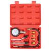 Medidor de Compressão para Motor a Gasolina com Adaptador M10 M12 M14 Manômetro de Pressão 0-300 PSI Cyli Automotivo