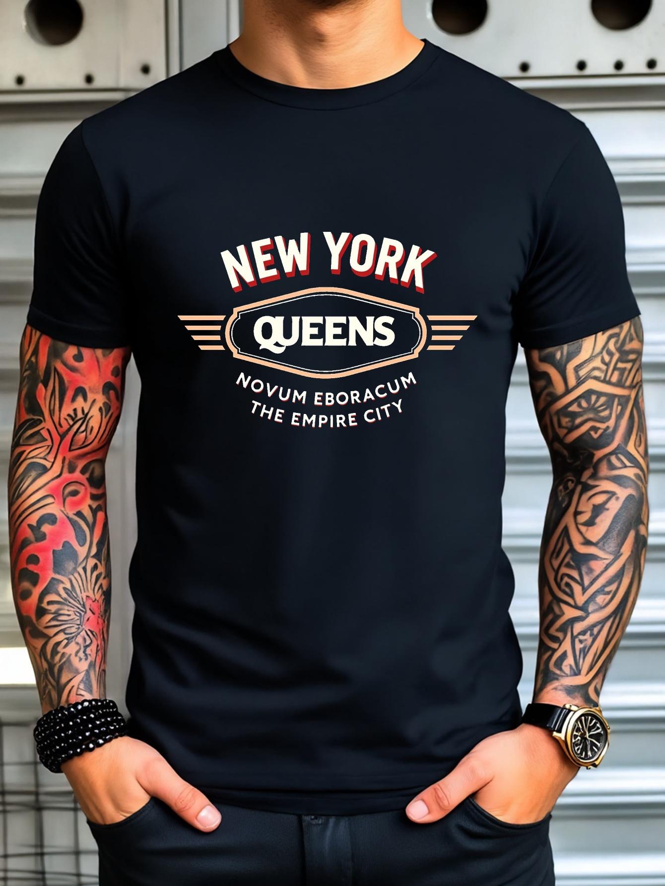 New York Queen Graphic T-shirt - Black XXXL