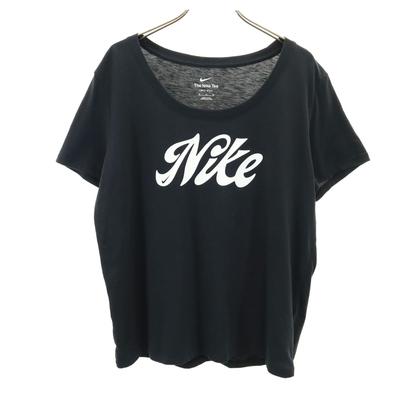 Short Sleeve T-shirt XL Black Women Used