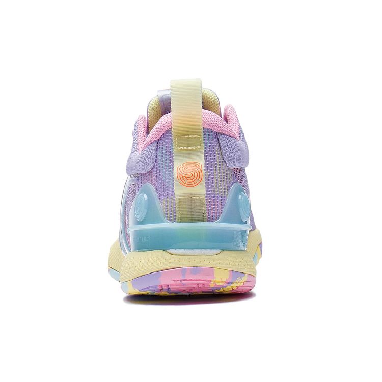 Li Ning Flash 8 Premium Basketball Shoes Men Sneakers Lilac-Purple ABAS015-3