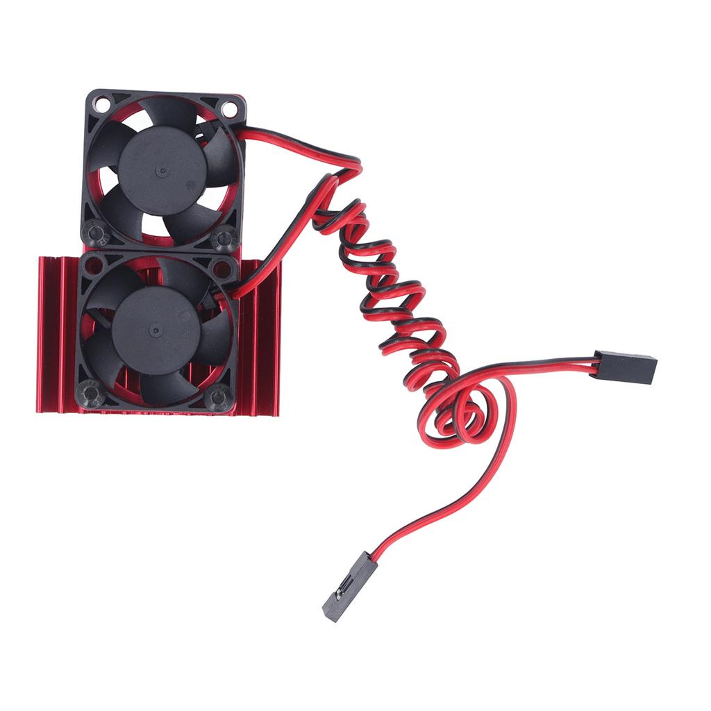DC 5V RC Heat Sink High Velocity Fan Motor Radiator Fan Set for Traxxas Slash 4*4 VXL 1 10 RC Car