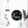 Weatherproof Solar Wind Chime Light LED Garden Lawn Lights Funny Garden Decoration  Outdoor