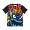 Double Sided Halloween Graphic T Shirt Unisex Adult Art Tee Monster Retro Style