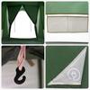 Family Tent with Roof Green and Grey 721 x 335 x 212 cm