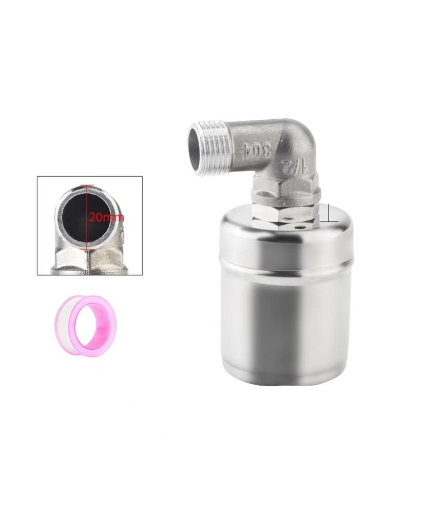 304 Stainless Steel Water Level Controller Float Valve for Automatic Water Supply with 4 Point and 6 Point Options