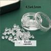 Eco-friendly Soft Silicone Earring Back Stoppers 200-2000Pcs Non-toxic for Stud Earrings DIY Jewelry Making