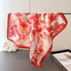 Fashion 70cm Square Scarves Women's Silk Scarf Spring and Summer Bandana Small Neckties Hairbands Bags Foulard Shawl