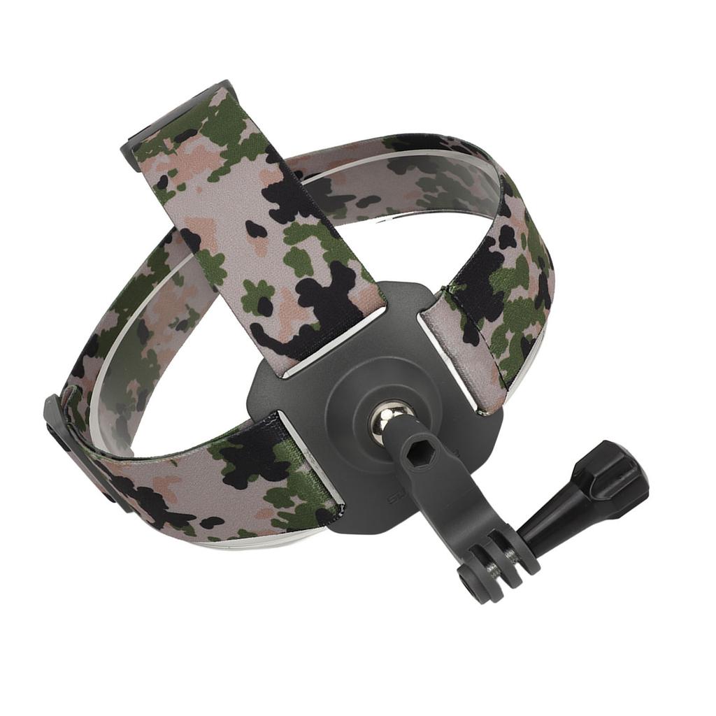 Action Camera Head Mount Strap Wearable Head Belt Action Camera Accessories for Cycling Running