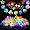 Glow Ring LED Glow In The Dark Party  Stand Out At Halloween Birthdays and Concerts Household Decoration
