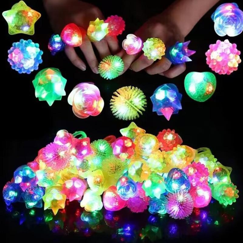 Glow Ring LED Glow In The Dark Party Stand Out At Halloween Birthdays and Concerts Household Decoration