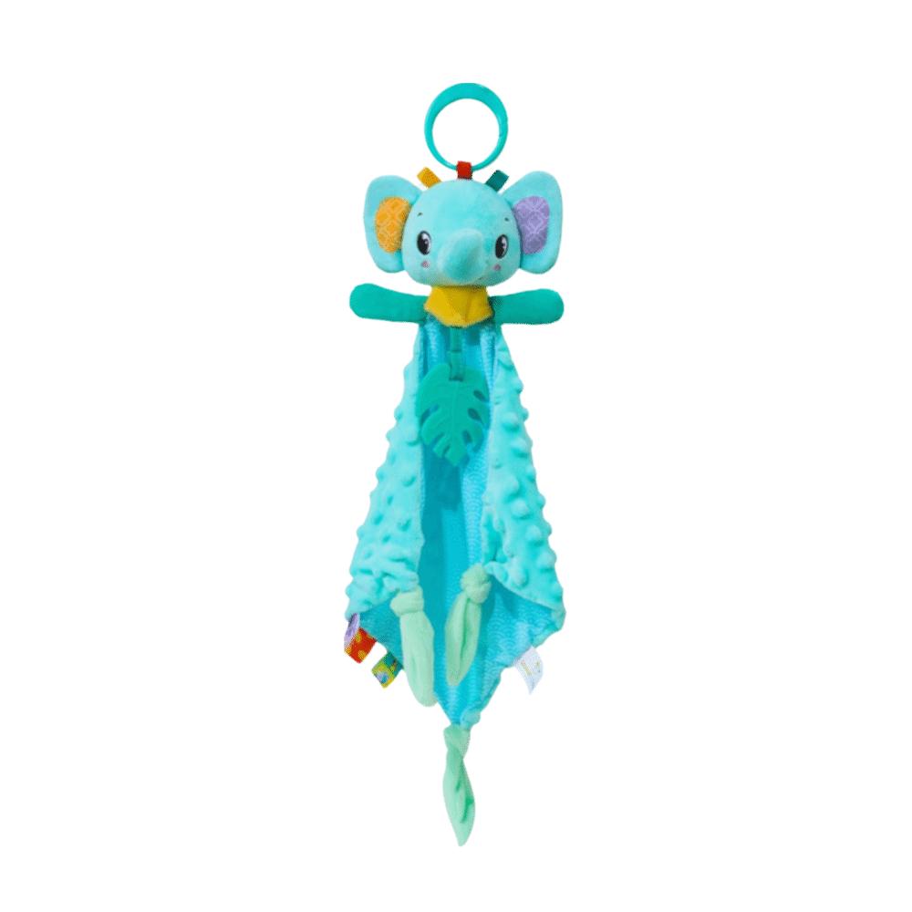 

Ringing Bell Security Blanket Soft Plush Baby Comforter Baby Gifts Snuggle Toy Crib Style 2