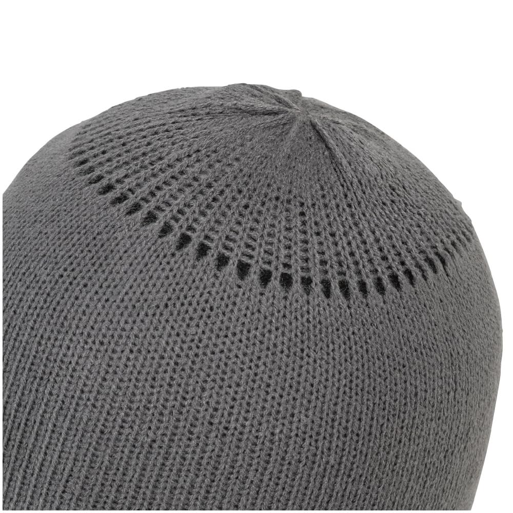 Mizuno Breath Thermo Training Wear Knit Cold for Adults Model Black Cap, Protection, Moisture-Wicking, Heat-Retaining, (Head Circumference 55-60cm),