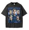 Limited The Boys William Billy Butcher Vintage Washed T Shirts Unisex Harajuku Streetwear Tshirt Oversized Loose Short Sleeve Tees