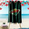 Wild Nature Landscape Logo Design Patterned Beach Towel Quick Dry Perfect for Travel Outdoor Sports Jogging the Beach and Swimming