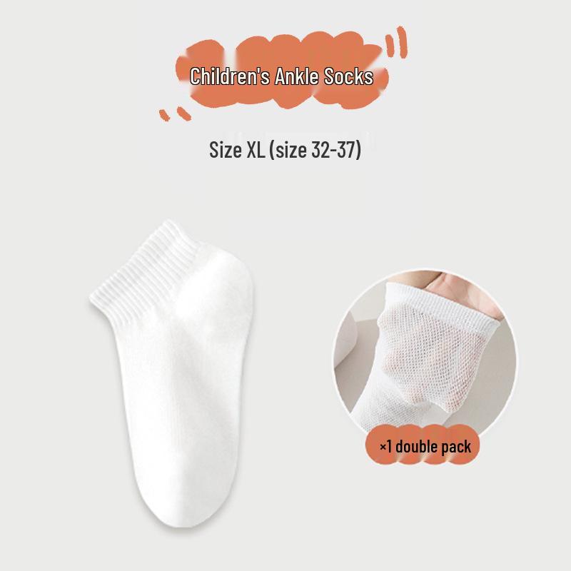 Kinder Einweg Sommer Kurze Socken - Waschfrei, Reisefreundlich, Mittlere Wadenlänge für Jungen und Mädchen