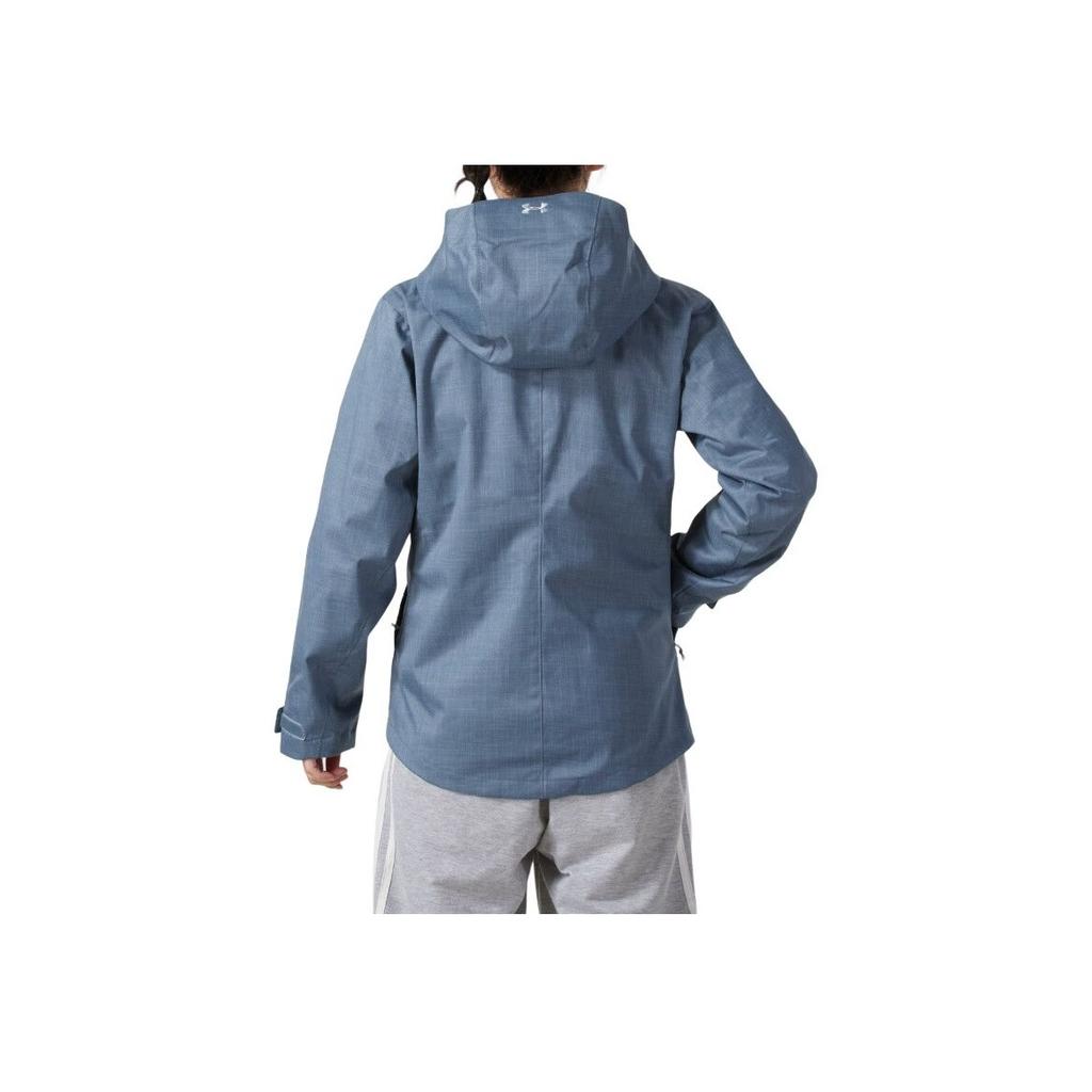 Under Armour Solid Color Three-In-One Warm Outdoor Versatile Sports Jacket Women Jackets Blue 1296868-003