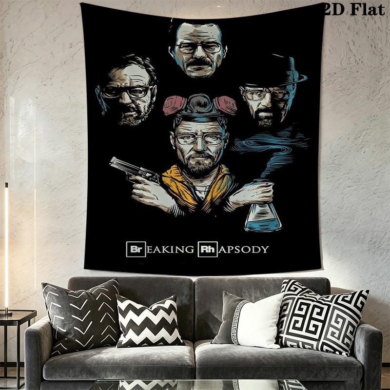 Bad Visual Masterpiece Tapestry Background Cloth Wallmounted Homestay Soft Decoration Tapestry Christmas Gift Wall Covering Decoration