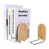 Storage Office Supplies School Student Stationary Book Holder Book Stand Wood Bookend Bookshelf