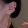 2026 Star Leaf Tassel Earmuff Earrings: Multi-functional Jewelry