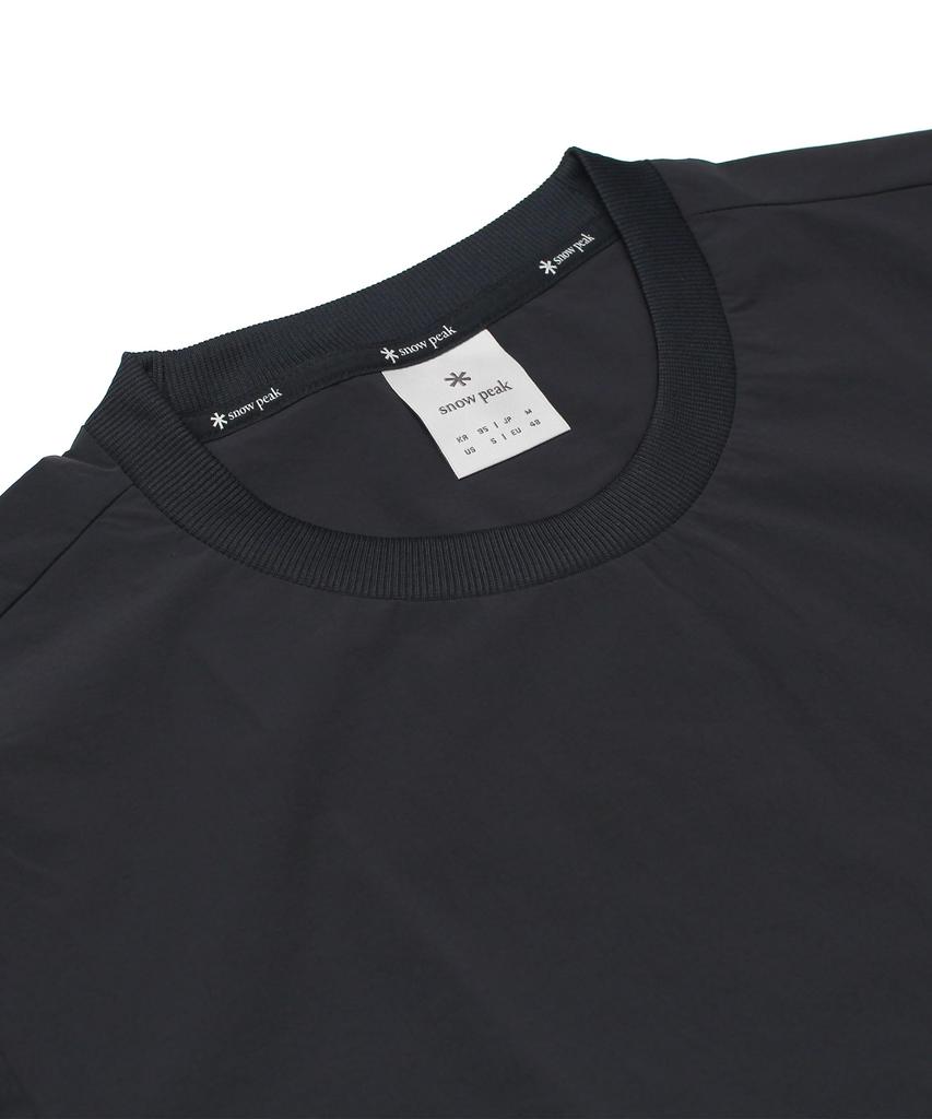 Woven Short Sleeve T L DNV Short Sleeve [Snow Peak] Thin-tech T-shirt