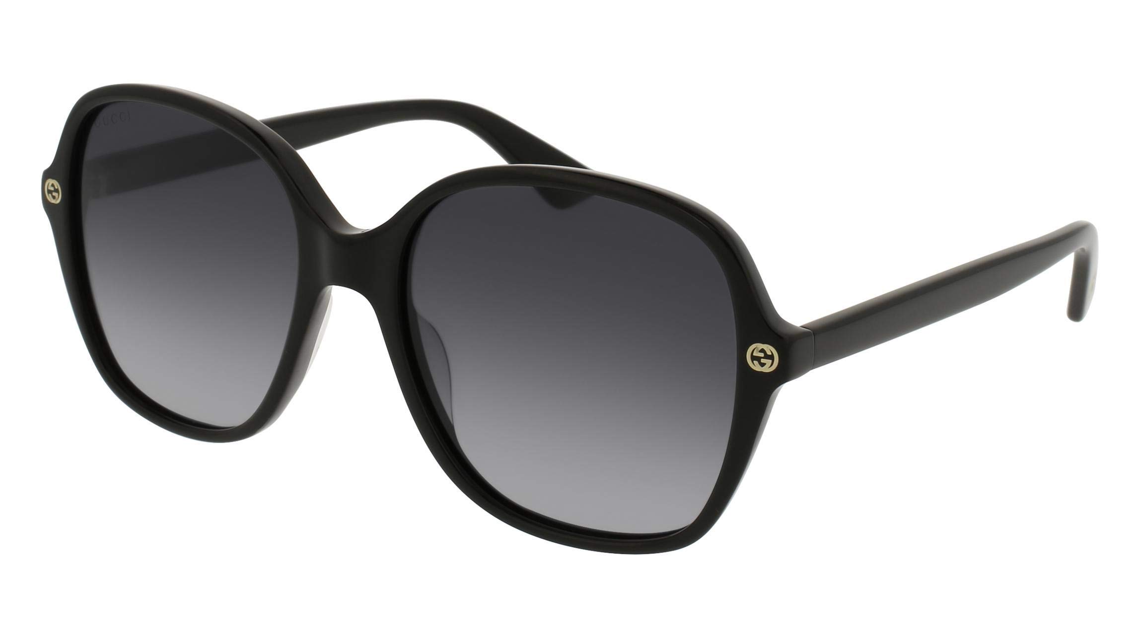 

Gucci Sunglasses for Women GG0092S 001 55 International Fit