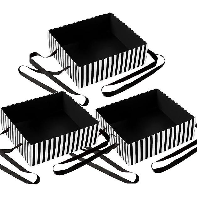 SATINIOR 3 Pcs Halloween Movie Night Snack Trays Wearable Snack Tray Party Tray Popcorn Trays Tables 20 s Theme Popcorn Vendor Costume Carnival Movie