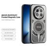 ABEEL Θήκη Μαγνητική για Honor Magic8 5G Κράμα Αλουμινίου + PC + TPU Κοίλη Απαγωγή Θερμότητας Κάλυμμα Κινητού