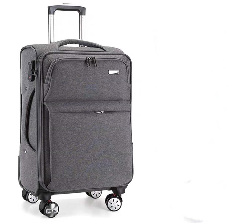 Large Oxford Trolley Suitcase: 20, 28 & 32 Inch with Universal Wheels & Password Lock for Men & Women