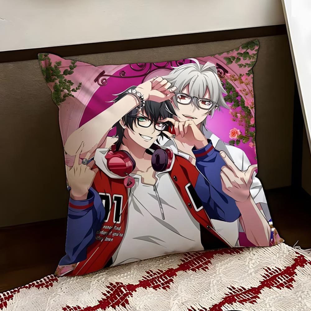 HHypnosis Mic cartoon Cushion Cover Reversible Soft Durable Pillow Cover Home  Car MultiScene Use for Daily Comfort