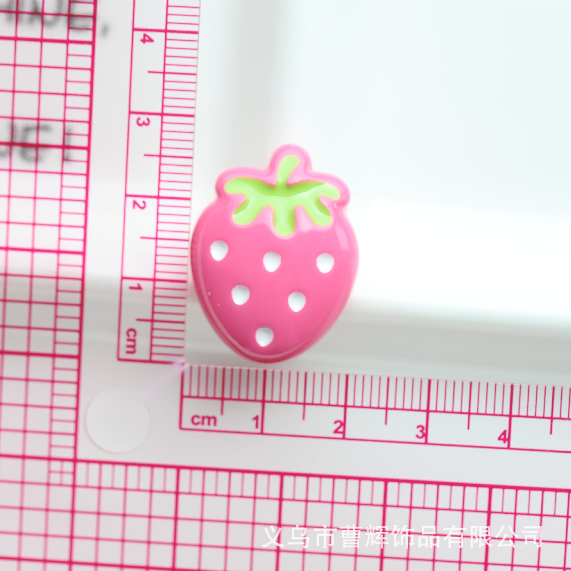 

Набор для самостоятельного изготовления заколки и кольца для волос из цветной фруктовой смолы 2.0cm x 2.5cm