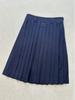 Affordable Age-Reducing Sweet Cool Academy Style Navy Blue Pleated Skirt - 1331 Early Autumn Edition