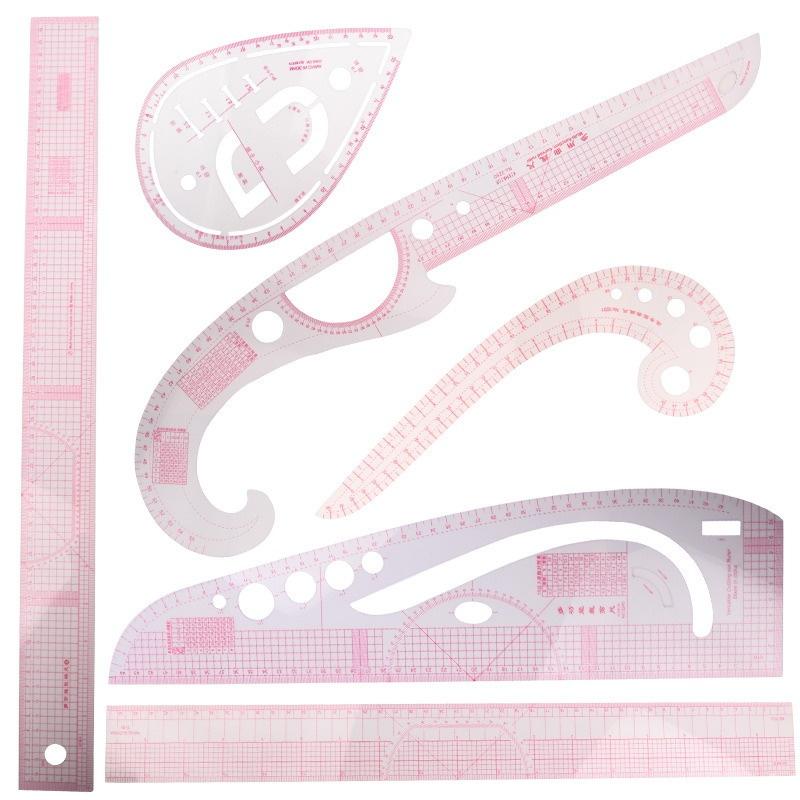 4/5/6/9Pcs Set Tailor Measuring Ruler Kit Diy Tailor Patterns Sewing Drawing Quilting Tools Clothing Patchwork Cutting Curve