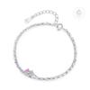 Barbie Bracelet [Sterling Silver·Original Design] Pollen Zircon Double Layer, Temperament and High-Quality First Ins Style Love ZJYSL-YS-008-1