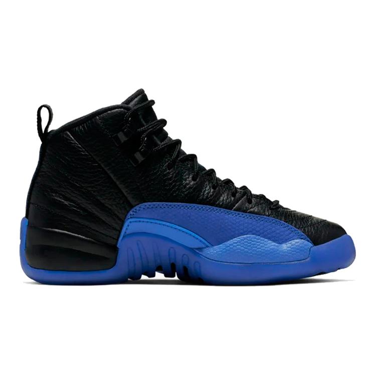 New Jordan 12 Retro Black Game Royal GS 153265-014