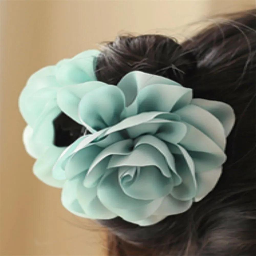 Chiffon hair clip, women s chiffon clip, updo hair clip, women s hair clip
