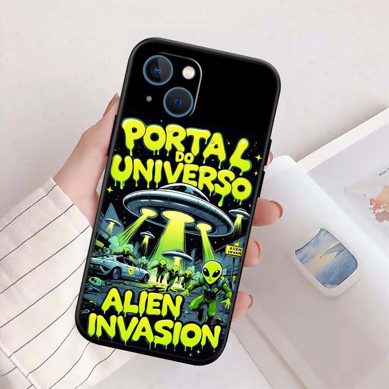 

Alien UFO New High-End Shell Phone Case for Redmi Note 13 14 Pro+ Plus A3 A3X 13X 13C 13R 14S 14C 14R Redmi Note 14S
