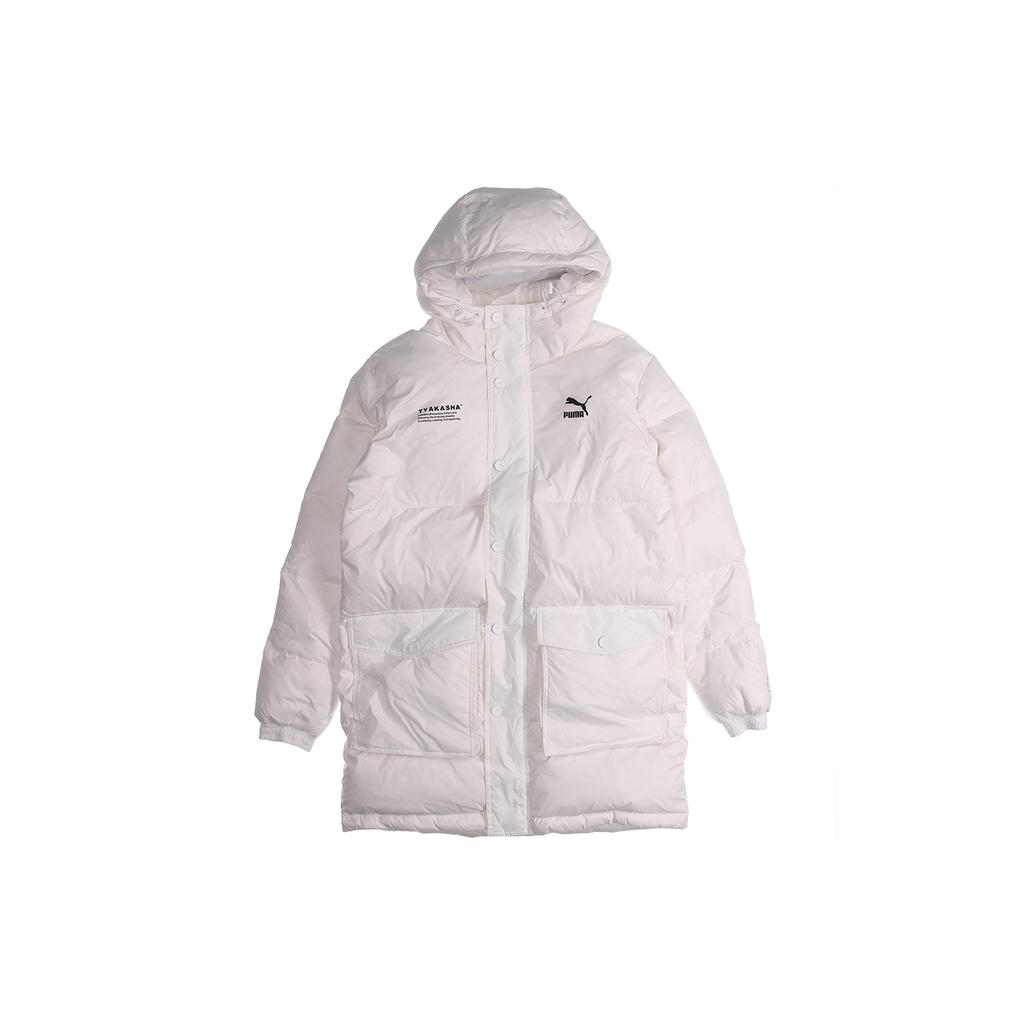 PUMA X TYAKASHA Down Jackets Unisex White Hooded Moderate Other 595561-02