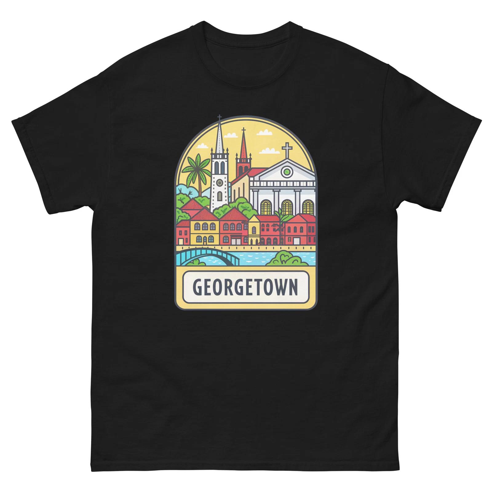 Georgetown World Travel Urban Area City T-Shirt 2XL