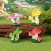 Forest Micro-Landscape Mushroom Ornaments DIY Resin Crafts for Succulent Pots and Garden Decor
