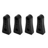4Pc Car Door Damper Car Door Lock Sound Deadener Damper Buffer Quiet Noise Deaf Soundproofing Seal Seal Buffer