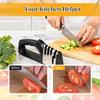 Kitchen-Specific Ceramic Knife Sharpener! Four-In-One Function, Suitable For Both Home And Commercial Use.